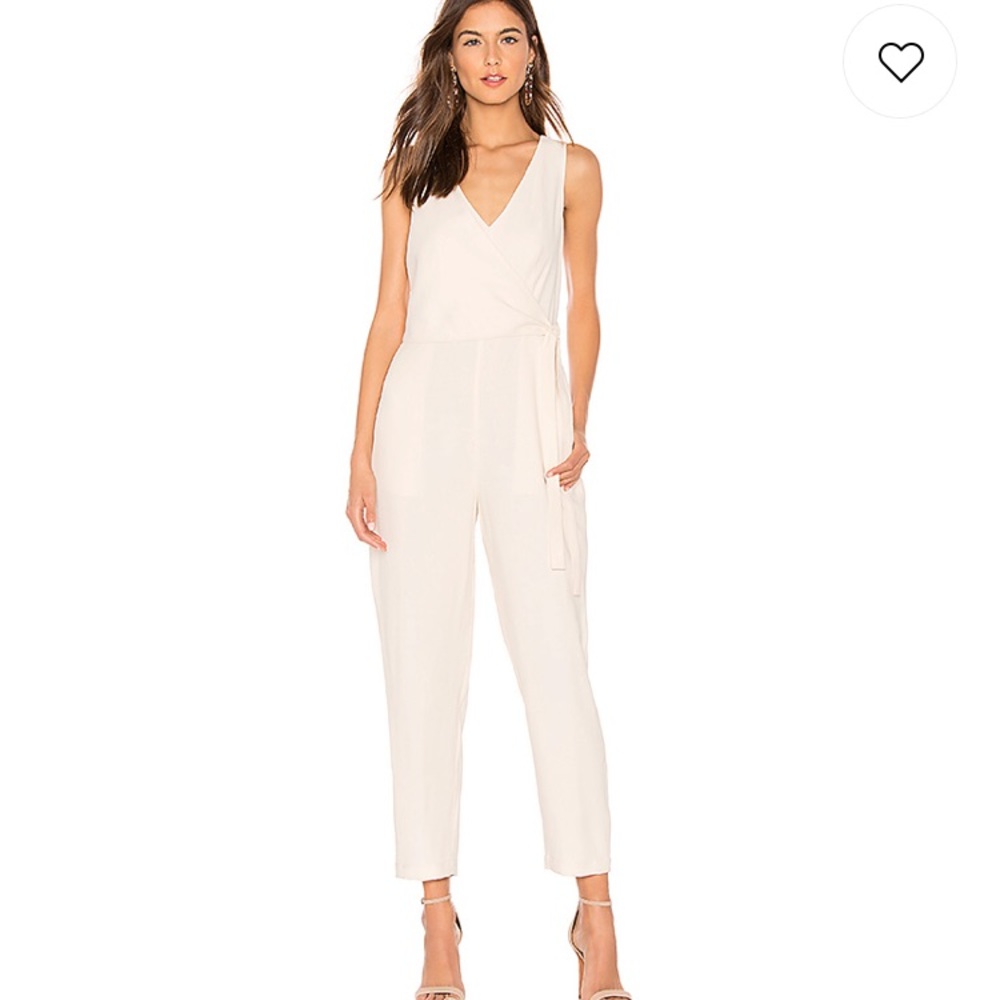 1 . State x Revolve ivory jumpsuit - Picture 3 of 5